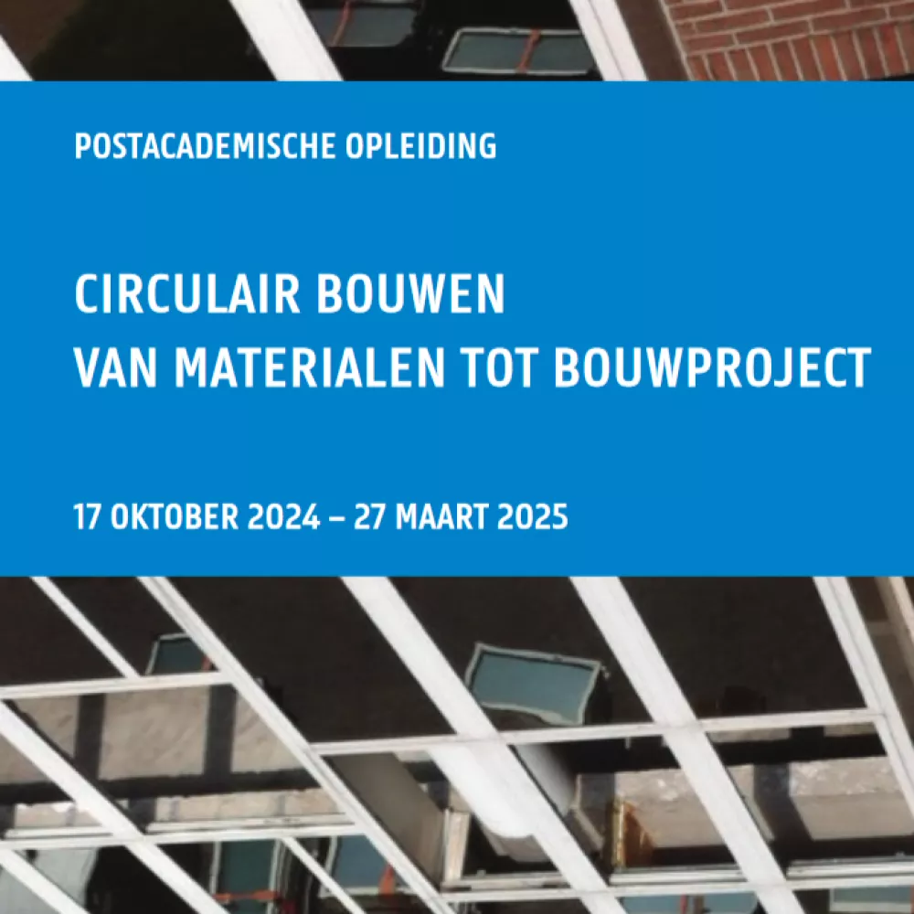 Opleiding UGain over circulair bouwen